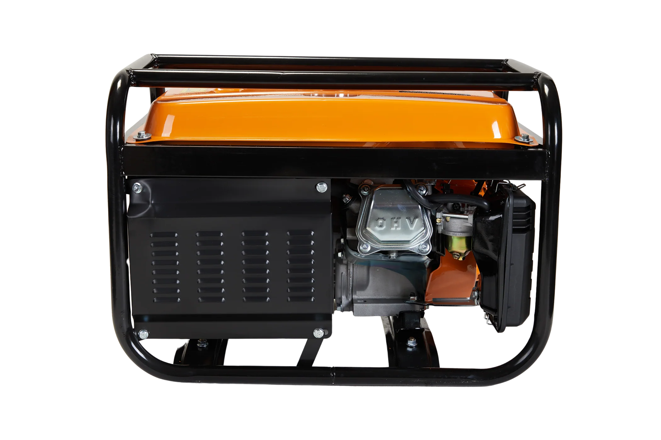Gasoline Generator 1.1 KVA Portable Power with Self Start Large Fuel ...